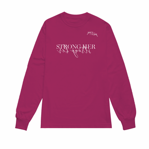 Strong Her | Crew Neck Long Sleeve Shirt