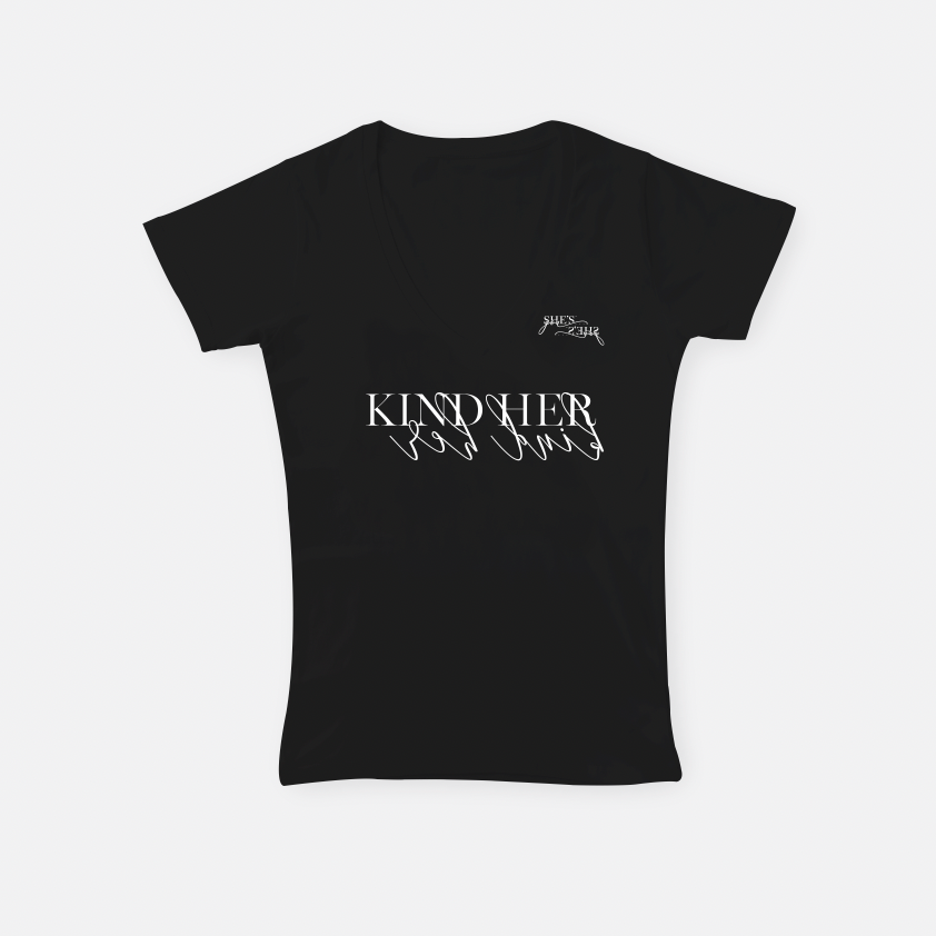 Kind Her | V-Neck T-Shirt