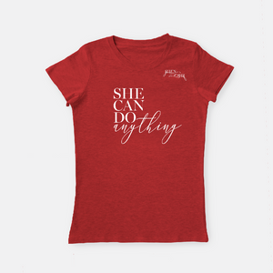 She Can Do Anything | Crew Neck T-Shirt