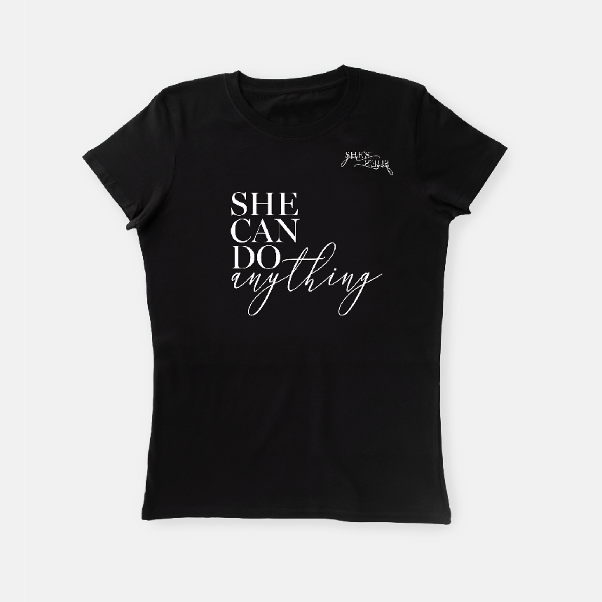 She Can Do Anything | Crew Neck T-Shirt