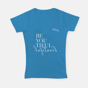 Be You Tiful  |  V-Neck T-Shirt