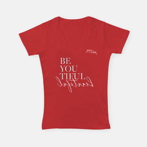 Be You Tiful  |  V-Neck T-Shirt