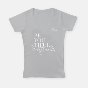 Be You Tiful  |  V-Neck T-Shirt