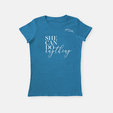 Load image into Gallery viewer, She Can Do Anything | Crew Neck T-Shirt