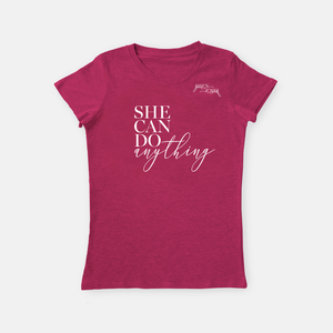 She Can Do Anything | Crew Neck T-Shirt