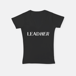 Lead Her  |  V-Neck T-Shirt