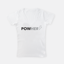 Load image into Gallery viewer, Pow Her  |  V-Neck T-Shirt