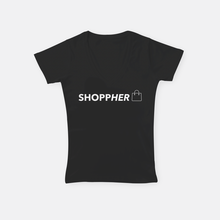 Load image into Gallery viewer, Shopp Her  |  V-Neck T-Shirt