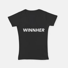 Load image into Gallery viewer, Winn Her  |  V-Neck T-Shirt