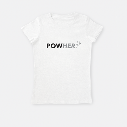 Pow Her   |   Crew Neck T-Shirt