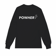 Load image into Gallery viewer, PowHer | Crew Neck Long Sleeve Shirt