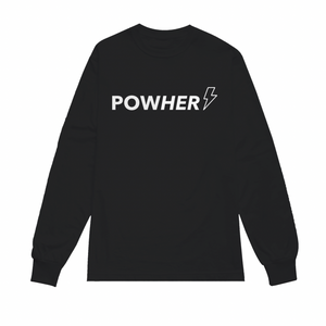 PowHer | Crew Neck Long Sleeve Shirt