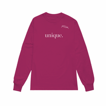 Load image into Gallery viewer, Unique | Crew Neck Long Sleeve Shirt