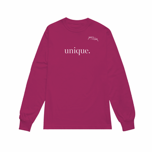 Unique | Crew Neck Long Sleeve Shirt